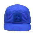 Benutzerdefinierte 5 Panel Blue Mesh Camper Cap